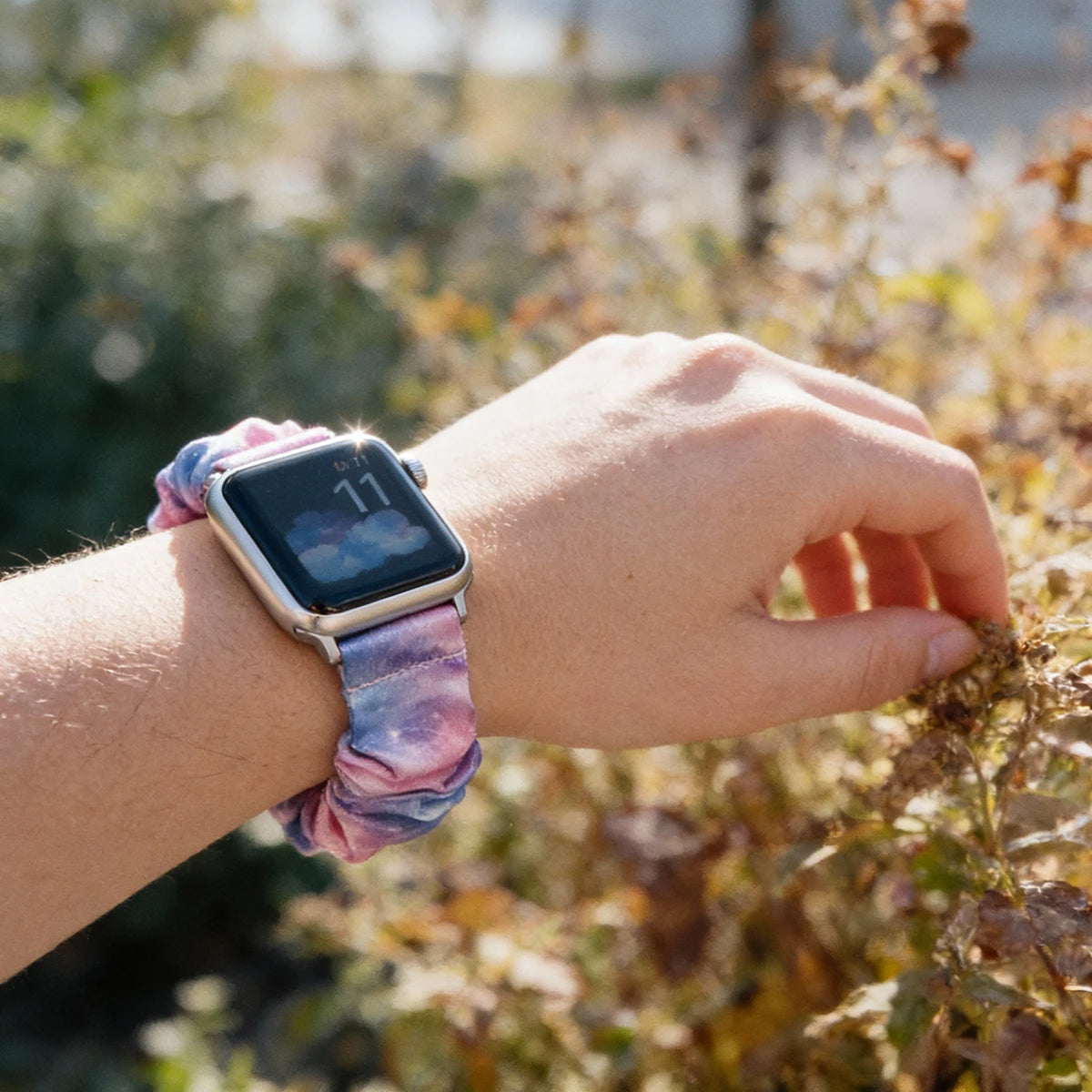 Scrunchie Armband Twist für Apple Watch